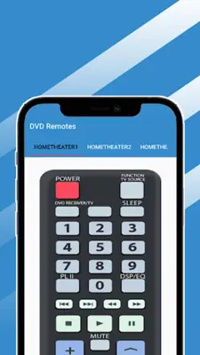 DVD Remotes android App screenshot 1